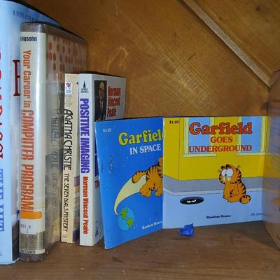 Story books - Garfield - David Duchovny - Agatha Christi and other greats!