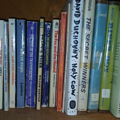 Story books - Garfield - David Duchovny - Agatha Christi and other greats!