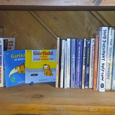 Story books - Garfield - David Duchovny - Agatha Christi and other greats!