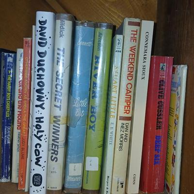 Story books - Garfield - David Duchovny - Agatha Christi and other greats!