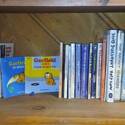 Story books - Garfield - David Duchovny - Agatha Christi and other greats!