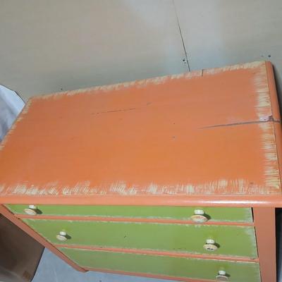 Vintage art deco 3 drawer chest of drawers