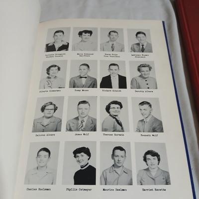 Vintage Yearbooks - 1928 Bear Tracks - 1954 Kansas City "The Warriors"