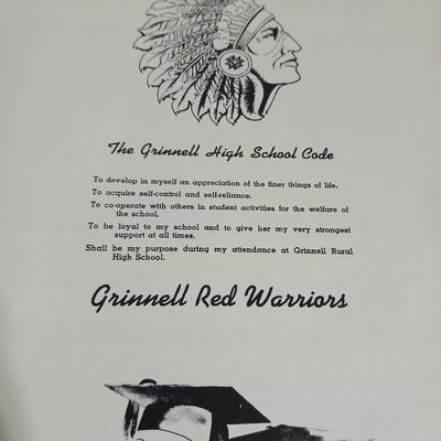 Vintage Yearbooks - 1928 Bear Tracks - 1954 Kansas City "The Warriors"
