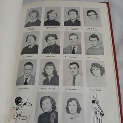 Vintage Yearbooks - 1928 Bear Tracks - 1954 Kansas City "The Warriors"