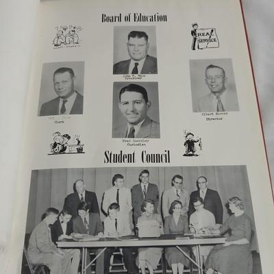 Vintage Yearbooks - 1928 Bear Tracks - 1954 Kansas City "The Warriors"