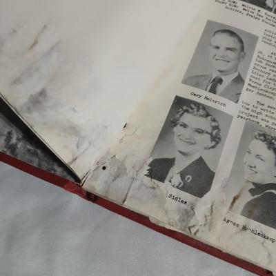 Vintage Yearbooks - 1928 Bear Tracks - 1954 Kansas City "The Warriors"