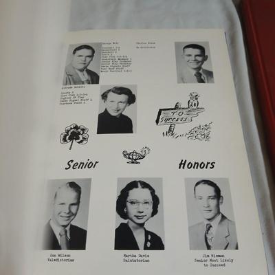 Vintage Yearbooks - 1928 Bear Tracks - 1954 Kansas City "The Warriors"