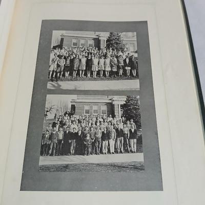 Vintage Yearbooks - 1928 Bear Tracks - 1954 Kansas City "The Warriors"