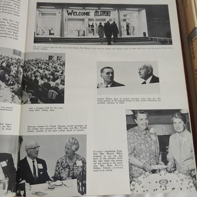 Fresno High School yearbooks - Fresno California 1961 - 1962- and 40-year reunion booklet