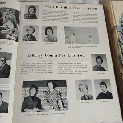 Fresno High School yearbooks - Fresno California 1961 - 1962- and 40-year reunion booklet