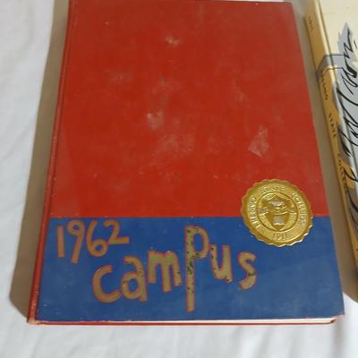 Fresno High School yearbooks - Fresno California 1961 - 1962- and 40-year reunion booklet