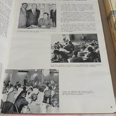 Fresno High School yearbooks - Fresno California 1961 - 1962- and 40-year reunion booklet