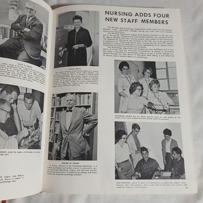 Fresno High School yearbooks - Fresno California 1961 - 1962- and 40-year reunion booklet
