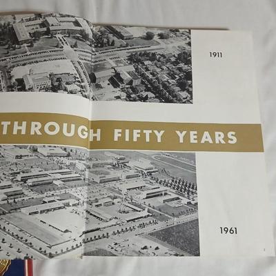 Fresno High School yearbooks - Fresno California 1961 - 1962- and 40-year reunion booklet