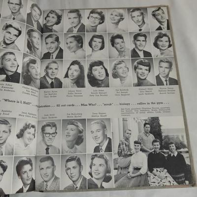 1955, 1956 & 1957 OWL yearbooks Fresno California high school