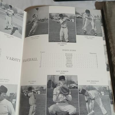 1955, 1956 & 1957 OWL yearbooks Fresno California high school