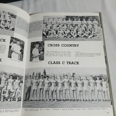1955, 1956 & 1957 OWL yearbooks Fresno California high school