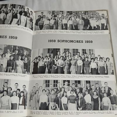 1955, 1956 & 1957 OWL yearbooks Fresno California high school