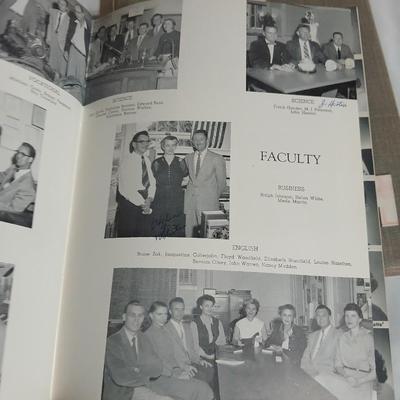 1955, 1956 & 1957 OWL yearbooks Fresno California high school