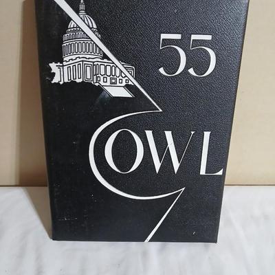 1955, 1956 & 1957 OWL yearbooks Fresno California high school