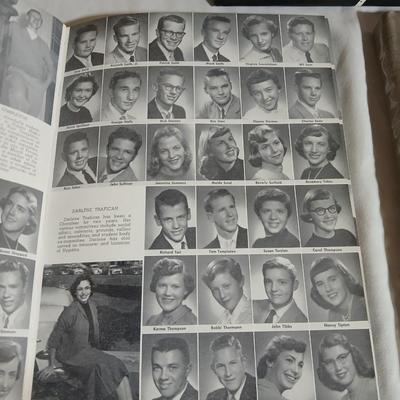 1955, 1956 & 1957 OWL yearbooks Fresno California high school