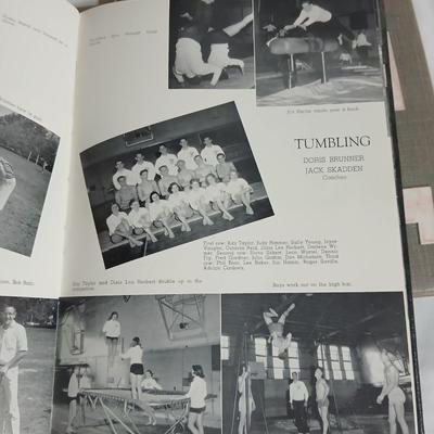 1955, 1956 & 1957 OWL yearbooks Fresno California high school