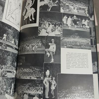 1955, 1956 & 1957 OWL yearbooks Fresno California high school