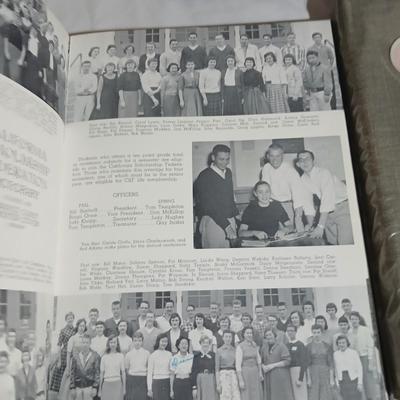 1955, 1956 & 1957 OWL yearbooks Fresno California high school
