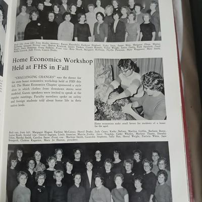 Four Reville Yearbooks 1958,1963 & others- Fort Hays Kansas State college