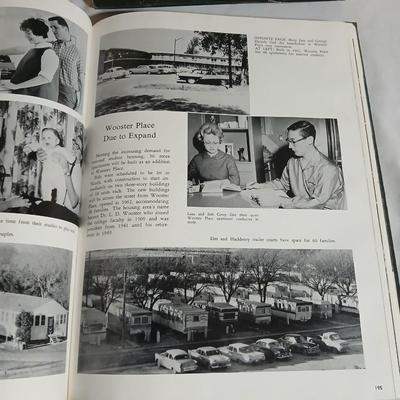 Four Reville Yearbooks 1958,1963 & others- Fort Hays Kansas State college