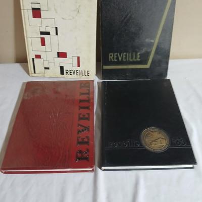 Four Reville Yearbooks 1958,1963 & others- Fort Hays Kansas State college