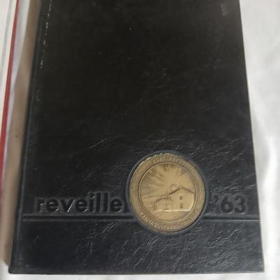 Four Reville Yearbooks 1958,1963 & others- Fort Hays Kansas State college