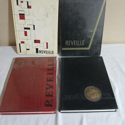 Four Reville Yearbooks 1958,1963 & others- Fort Hays Kansas State college