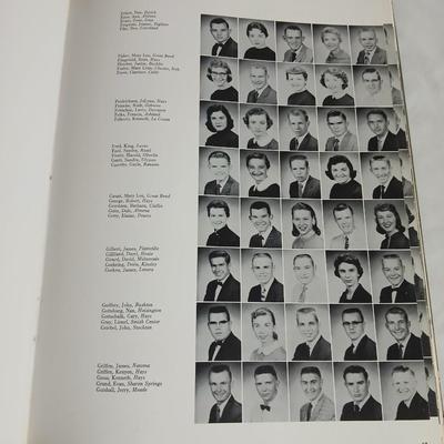 Four Reville Yearbooks 1958,1963 & others- Fort Hays Kansas State college