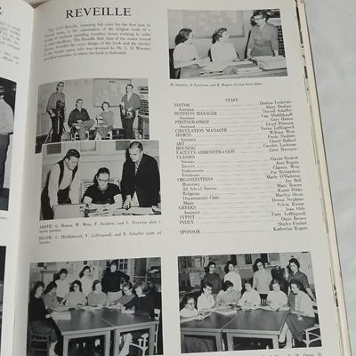 Four Reville Yearbooks 1958,1963 & others- Fort Hays Kansas State college
