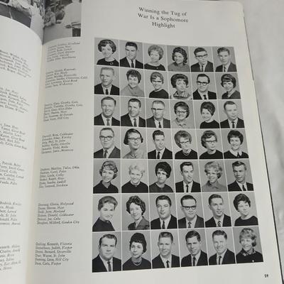 Four Reville Yearbooks 1958,1963 & others- Fort Hays Kansas State college