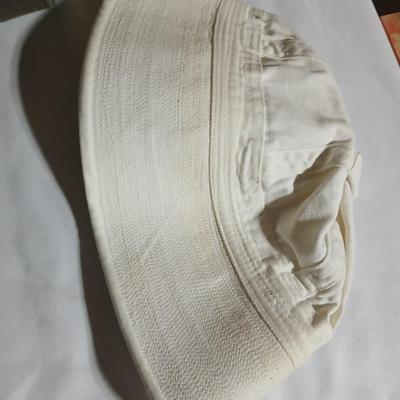 WWII Era U.S. Navy sailor cap with Shorts - army green wool blanket -American Flag and more