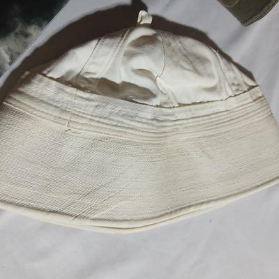 WWII Era U.S. Navy sailor cap with Shorts - army green wool blanket -American Flag and more