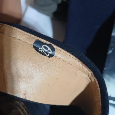 WWII Era U.S. Navy sailor cap with Shorts - army green wool blanket -American Flag and more