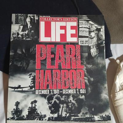 WWII Era U.S. Navy sailor cap with Shorts - army green wool blanket -American Flag and more