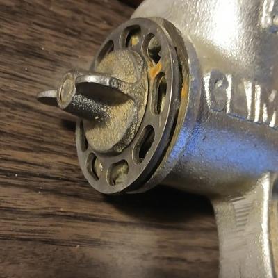 Like new Vintage Climax table mount food & meat grinder / chopper