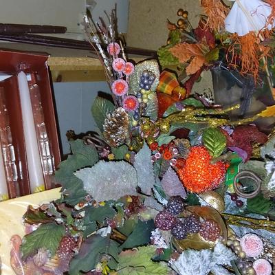 Thanksgiving - Fall & a little Halloween Decorations with Arthur Court salad serving spoons