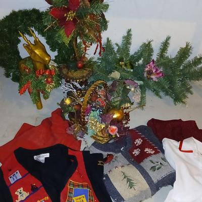Christmas Decorations - and Women's Christmas clothing size L
