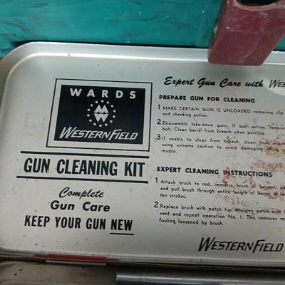 Rifle cleaning kits - some ammunition and more