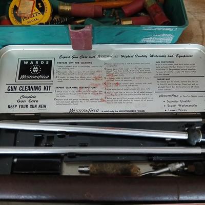 Rifle cleaning kits - some ammunition and more