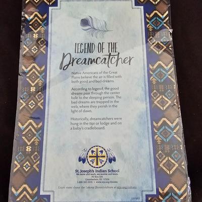 Limited edition with COA Native American doll Cathay with brand new dream catcher