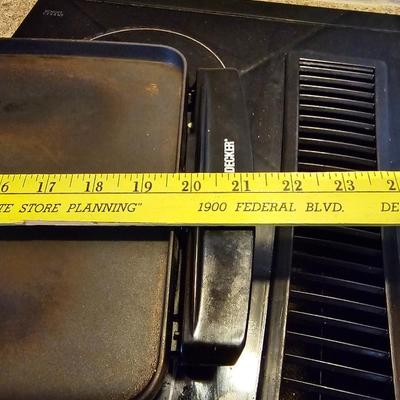 Electric skillet and electric griddle