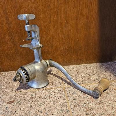 Vintage table mount # 1 universal meat grinder