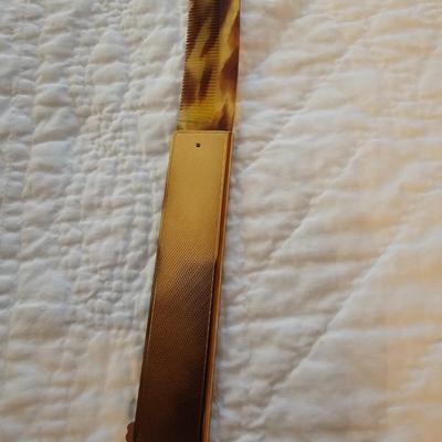 Vintage Emrich gold plated compact 3-piece set MINT New in box!!